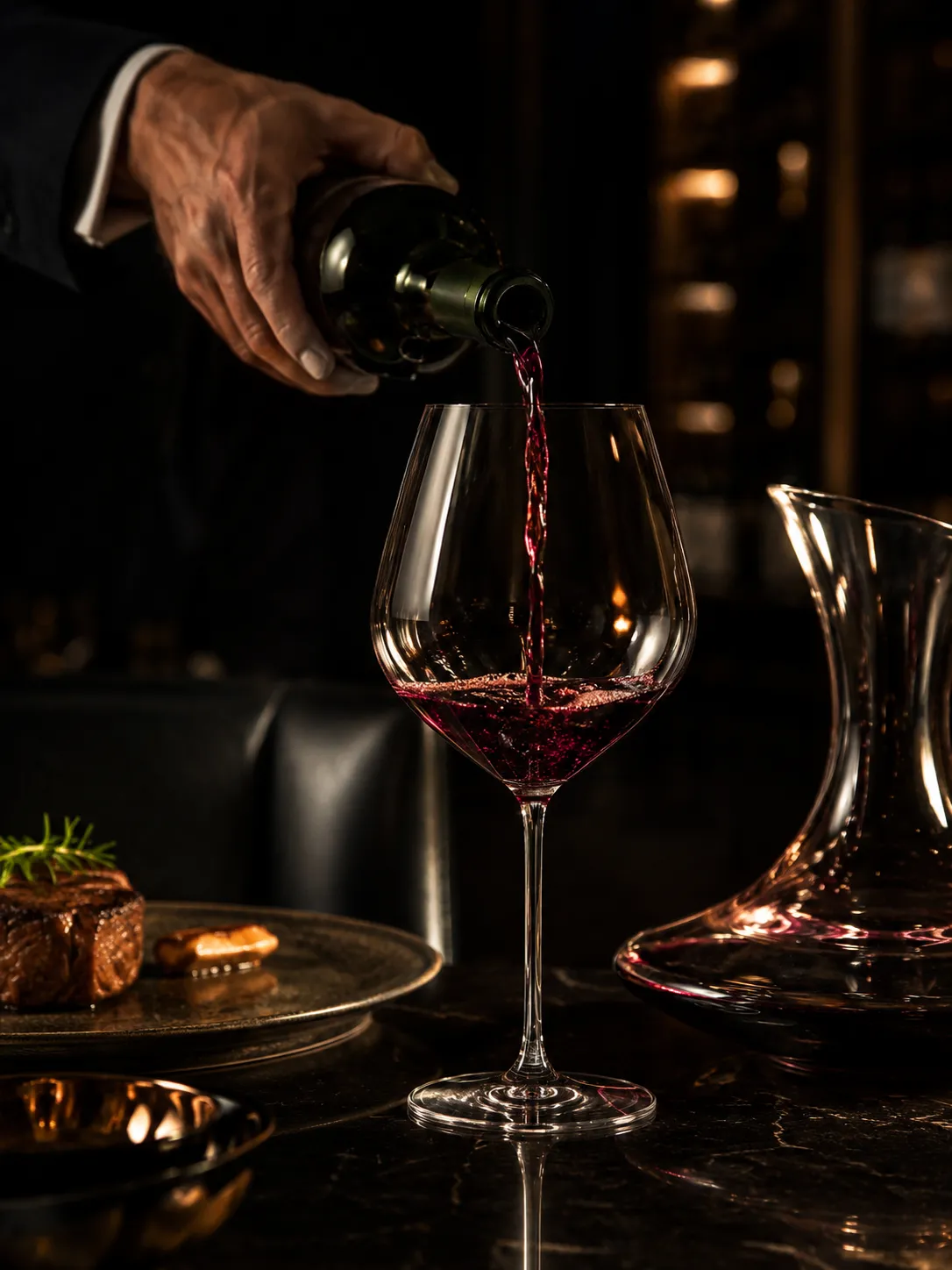Copa de vino tinto reserva en LUME